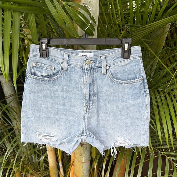 PISTOLA Cut Off Denim Shorts size 26 - Picture 1 of 8
